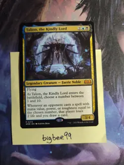 MTG Talion, the Kindly Lord Wilds of Eldraine Regular Card NM Condition - Image 1