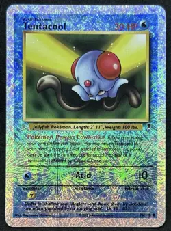 Dark Vaporeon, Metapod And Tentacool Legendary Collection Pokemon Cards - Image 3