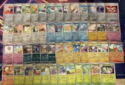 Pokemon Lot 51X Reverse Holo Cards Near Complete Scarlet Violet Base Master Set - Image 1