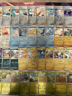 Pokemon Lot 51X Reverse Holo Cards Near Complete Scarlet Violet Base Master Set - Image 3
