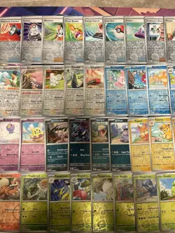 Pokemon Lot 51X Reverse Holo Cards Near Complete Scarlet Violet Base Master Set - Image 4