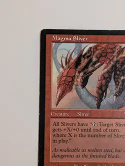 MTG Card - 1x Magma Sliver - Legions - LP/MP - Vintage Rare Magic The Gathering - Image 3