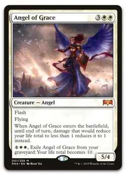 Angel of Grace #1 (LP) Ravnica Allegiance RNA Magic MTG - Image 1