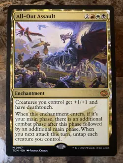MTG TCG Tarkir: Dragonstorm All-Out Assault 0167 Regular Mythic - Image 1