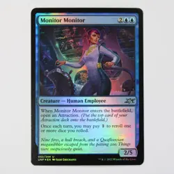 Monitor Monitor 52 - MTG - Unfinity - NM Foil - Image 1