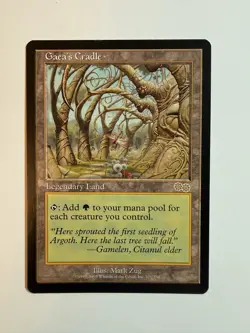 Magic: The Gathering - MTG - Gaea’s Cradle - Urza’s Saga - Rare - English - LP - Image 1