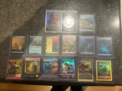 Magic The Gathering Jurassic World Lot MTG JW Jurassic Park Collection Emblem - Image 1