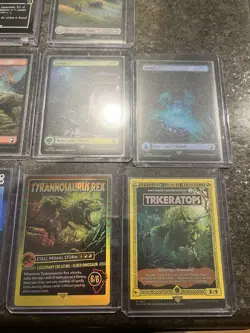 Magic The Gathering Jurassic World Lot MTG JW Jurassic Park Collection Emblem - Image 2