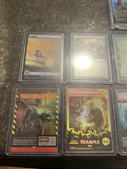 Magic The Gathering Jurassic World Lot MTG JW Jurassic Park Collection Emblem - Image 4