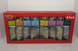 Pokemon TCG Prismatic Evolutions Costco 8 Mini-Tin Bundle w/ Promo Cards NEW - Image 1