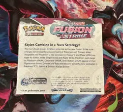 Fusion Strike Booster Box Pokemon Sealed - Image 2