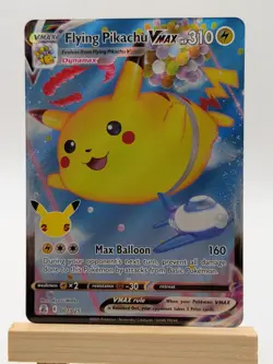 Pokemon TCG Celebrations Flying Pikachu VMAX 007/025 Ultra Rare Holo - F18 - Image 1