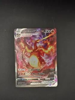 Pokemon TCG Charizard VMAX SWSH261 Sword & Shield Black Star Promo Card NM - Image 1