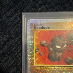 Pokemon Geodude Holo 50 HP Legendary Collection Card 77/110 2002 Vintage - Image 2