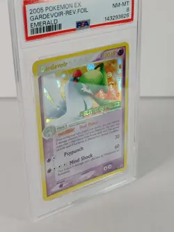 Gardevoir - Rare holo/stamp - EX Emerald - POKEMON 2005 #4 - PSA 8 - Image 3