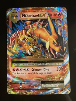 Mega Charizard EX Ultra Rare XY - Evolutions 13/108 Pokemon Card - Image 1