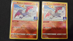 Pokemon TCG Asia Exclusive GYM Stamped Radiant Charizard 020/159 - Image 1