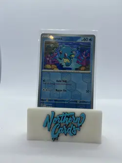 Horsea 010/064 Pokemon TCG S&V Shrouded Fable Cosmos Reverse Holo NM - Image 1