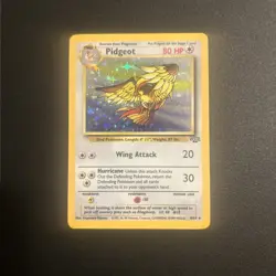 Pokemon TCG Pidgeot Jungle 8/64 Holo Unlimited Holo Rare - Image 1