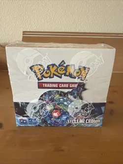 Pokemon TCG Stellar Crown Booster Box (36 Booster Packs) - Factory Sealed - Image 1