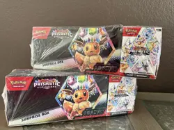 Lot of 2 Pokemon Prismatic Evolutions Surprise Box/Booster Sam's Club Bundle - Image 1