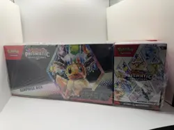 Lot of 2 Pokemon Prismatic Evolutions Surprise Box/Booster Sam's Club Bundle - Image 2