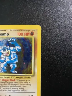 Machamp 1st Edition Base Set 008/102 Holo Pokemon - Image 5