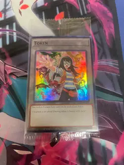 YUGIOH - CARLY & FORTUNE FAIRY TOKEN - TKN5 - NM - SUPER RARE - BPRO - Image 1