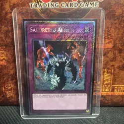 Sakuretsu Armor - Platinum Secret Rare - NM Eng YuGiOh - Quarter Century Bonanza - Image 1