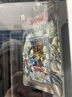 Yu-Gi-Oh Metal Raiders Blister Pack Sealed – DMG Packaging – Vintage Konami - Image 2