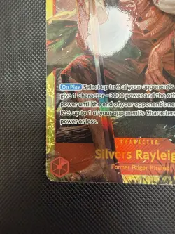 Silvers Rayleigh OP08-118 SEC One Piece Card Game NM - Image 4