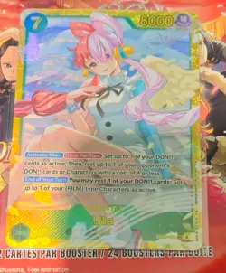 Uta EB03-061 SEC Heroines Edition ENGLISH One Piece TCG CCG - Image 1