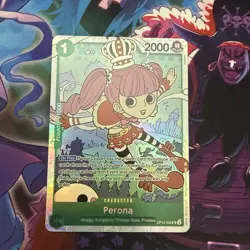 one piece tcg english Perona Op12-034 SR - Image 1