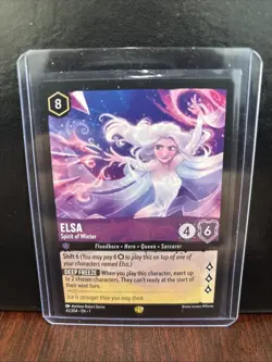 Elsa - Spirit Of Winter 42/204 Regular NM - Disney Lorcana TCG - First Chapter - Image 1