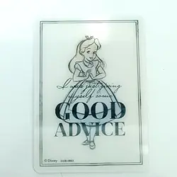 Alice Good Advice Weiss Schwarz Disney 100 Years Lenticular #D100-HR01 3D - Image 2