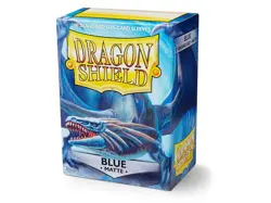 Dragon Shield Standard Size Card matte Sleeves Blue Magic Pokemon 100ct box - Image 1