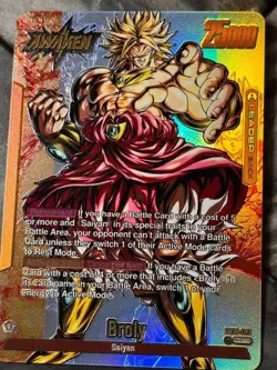 FB08-073 Broly Custom Leader Card - Dragon Ball Fusion World TCG - Orica/Proxy - Image 2