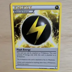 FLASH ENERGY 83/98 POKEMON CARD (XY ANCIENT ORIGINS SET) - Image 1