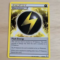 FLASH ENERGY 83/98 POKEMON CARD (XY ANCIENT ORIGINS SET) - Image 2