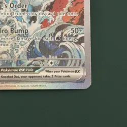 Kingdra EX 131 SV Scarlet & Violet Black Star Promo Pokemon Card Shrouded Fable - Image 4