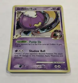 Pokemon DRIFBLIM FB Card 3/147 Holo Rare LP Supreme Victors Light Play TCG - Image 2