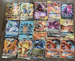 Pokemon EX GX VMAX Tag Team Holo Card Lot 15 Cards - Image 1