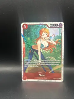 Nami Ultra Deck: The Three Captains One Piece Promo Card OP01-016 - Image 1