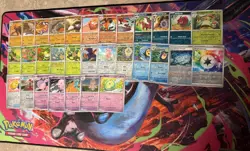 Pokemon Lot 31X Reverse Holo Cards Near Complete Black Bolt S/V Master Set - Image 1