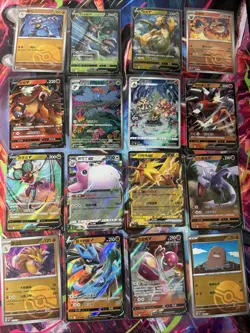 Pokemon 16 Card Lot nm V Max Mega Amazing Ex HOLO Rare Hits Only F3 - Image 1