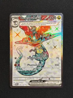 Pokemon TCG - Dragapult ex - 200/167 - SV Twilight Masquerade - Full Art Card - Image 1