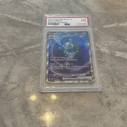 2023 Pokemon BLASTOISE EX #202/165 Pokemon Card 151 Special Art Rare JPN PSA 9 - Image 2