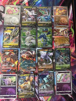 Pokemon 16 Card Lot nm V Max Mega Amazing Ex HOLO Rare Hits Only F1 - Image 1