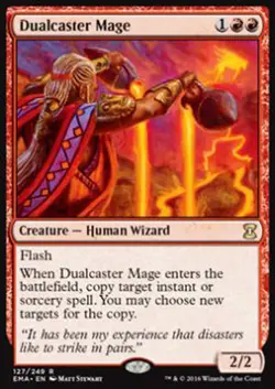 MTG DUALCASTER MAGE EXC - MAGA DUPLICATRICE - EMA - MAGIC - Image 1