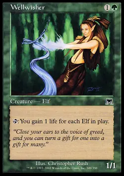 MTG WELLWISHER EXC - AUGURE - ONS - MAGIC - Image 1